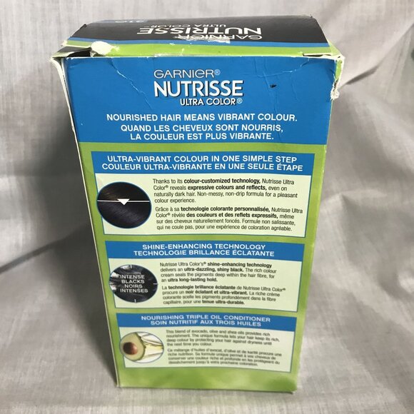 Garnier Nutrisse Ultra Color Blue Black 210 Hair Dye - Picture 3 of 6